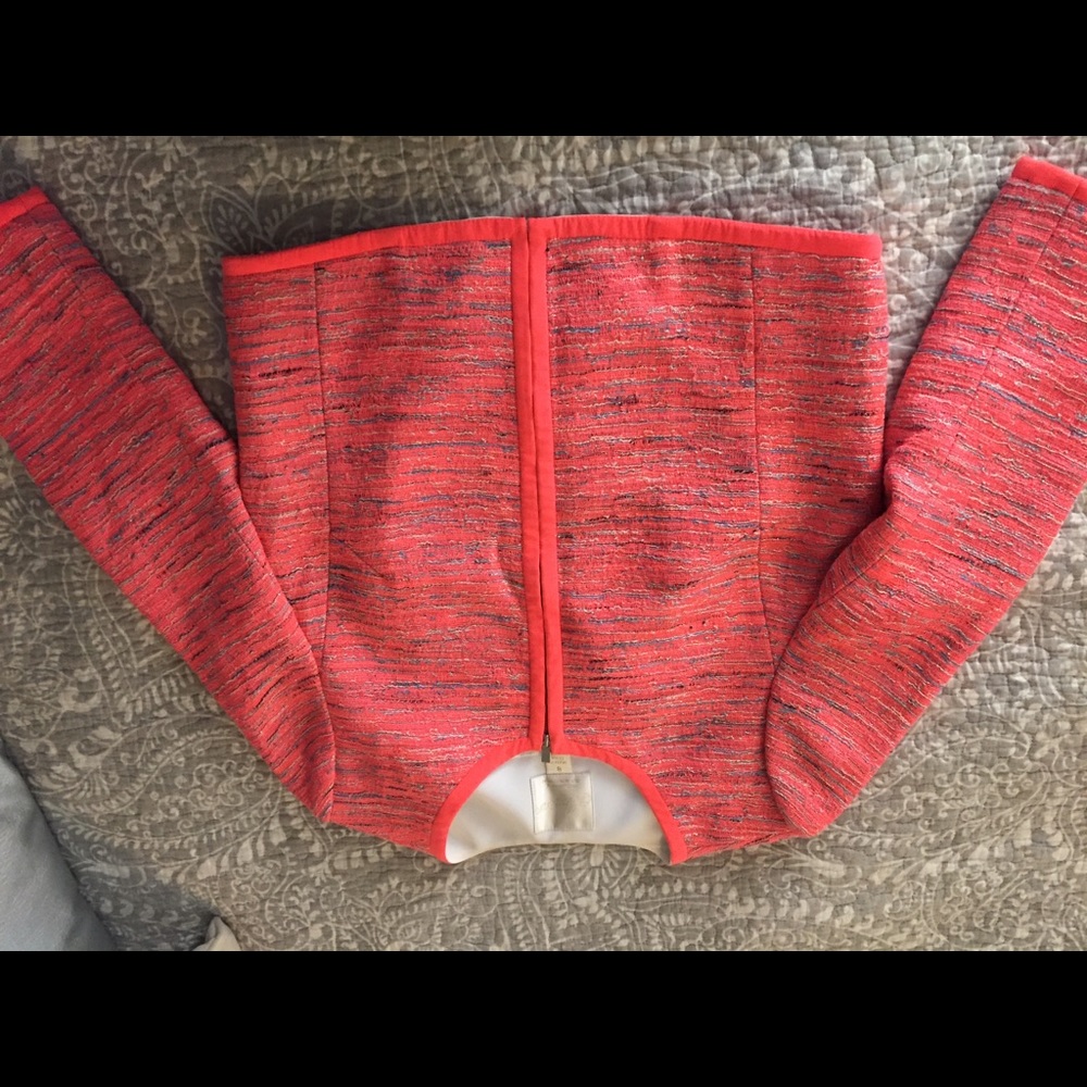 Mcginn hot pink cropped jacket